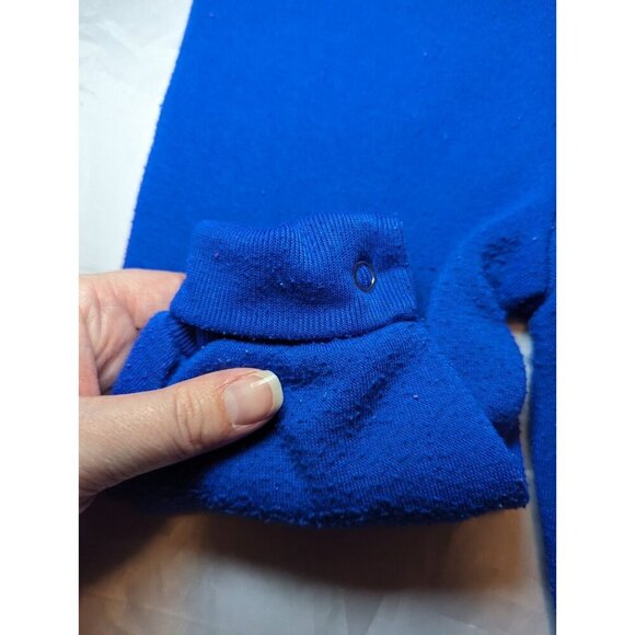 Vintage 1994 HJR & CO Boys Size 6-9 Months Blue Overall Outfit Play Pals Dogs - Picture 12 of 14